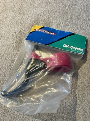 BMX Bremshebel Dia Compe Diatech Dirt Harry Schwarz Pink