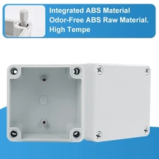 Junction Box IP67 Waterproof Project Box Dustproof ABS Plastic Electrical Boxes