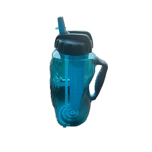 Cool Gear 64 oz Dual Wave Bottle with Freezer Stick Large Capacity Water Bottle