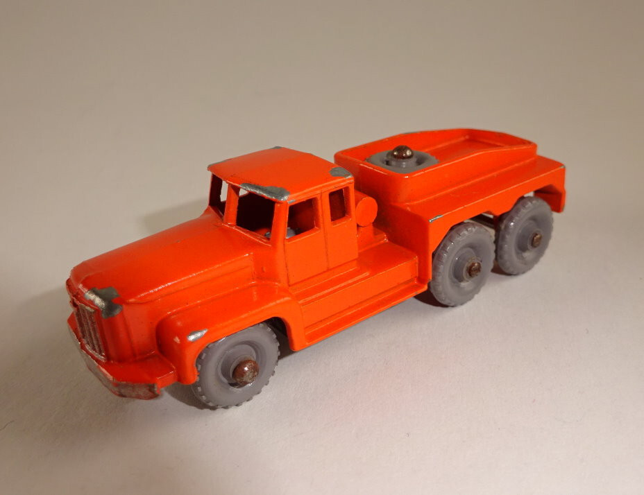 Matchbox No. 15B Prime Mover orange very rare GREY wheels | eBay