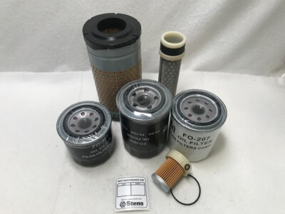 Kit Filter Maintenance for Kubota B2301 B2320 B2410 B26 B22601 B2630 B2650