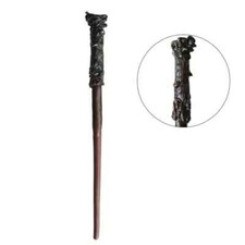 Premium Classic Carbon Steel Magic Wand, Cosplay Halloween Scepter, Witch Cane