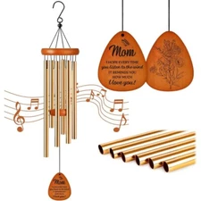 26" Wind Chimes Deep Tone Windchime Tuned Garden Decoration Retirement Gifts 