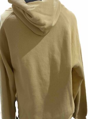 essentials hoodie light Yellow small