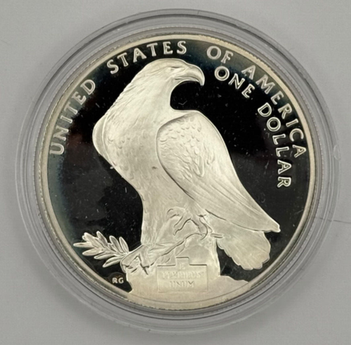 LOT G-0193: 1984-S U.S. Silver Commem, Los Angeles Olympiad Dollar - Picture 2 of 2