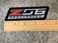 CUSTOM MADE Embroidered Z06 Procharged Iron On Patch