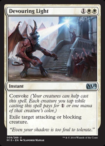 Near Mint Devouring Light Magic The Gathering 2015 x4