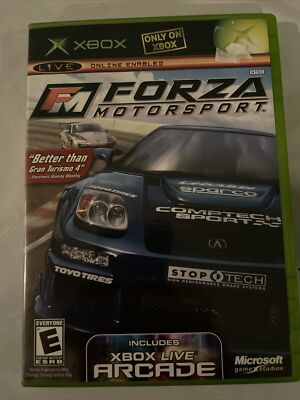 Forza Mortorsport (Microsoft Xbox, 2005) Complete With Manual 