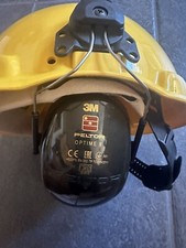 Neu! Arbeitshelm,Peltor,Schutzhelm,Helm,3M,sicherheitshelm,Gehörschutz,gelb