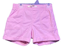 Wonder Nation Pink Girls Shorts Size Medium 7/8 Pull On FREE S H
