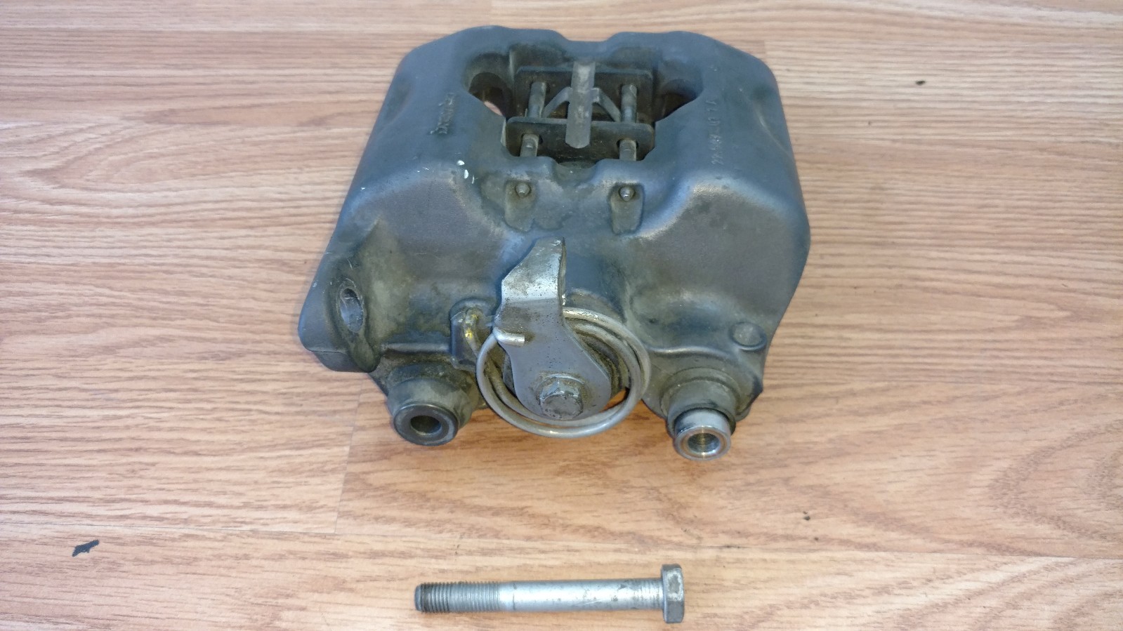 LAMBORGHINI MURCIELAGO LP640 PASSENGER SIDE E BRAKE CALIPER CCB OEM 410615404C