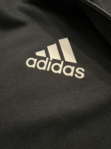 Adidas Men’s Size Small Aeroready Zip Up Jacket Black With 3 Arm Stripes Logo - Picture 4 of 9