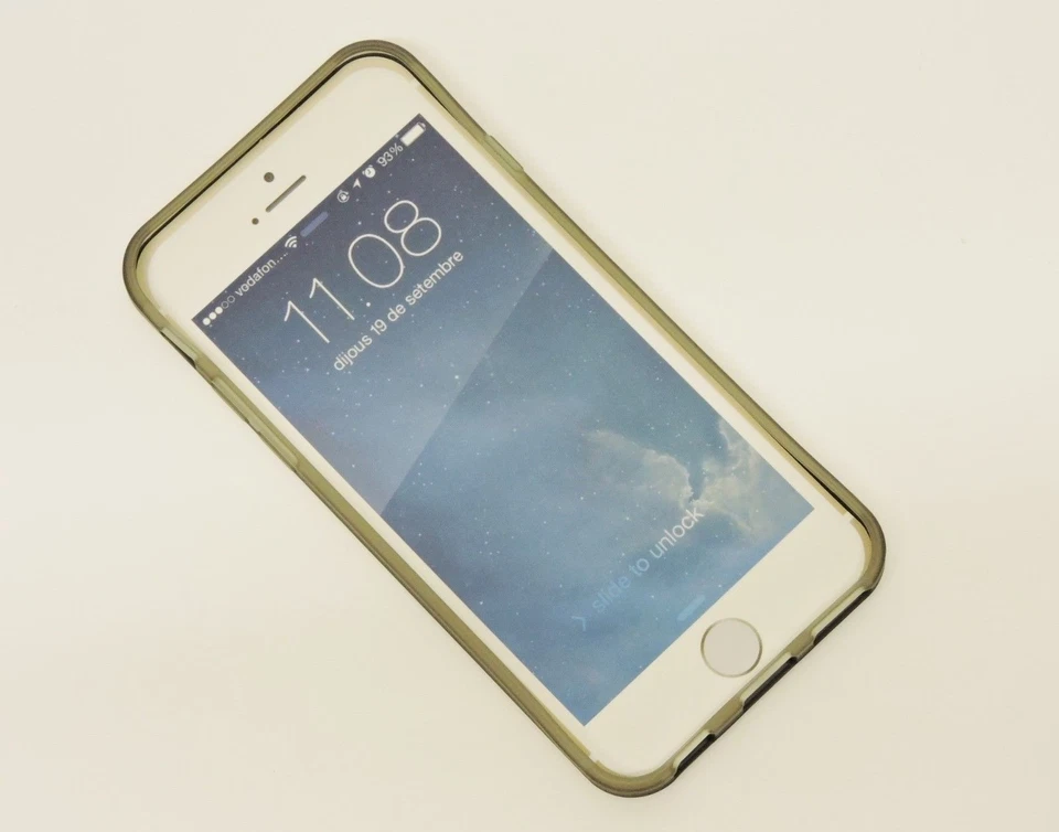 (CANTIDAD 10) Funda Protectora DORADA USAMS iPhone 6 ULTRA DELGADA Serie Metallica Foto 4 de 4