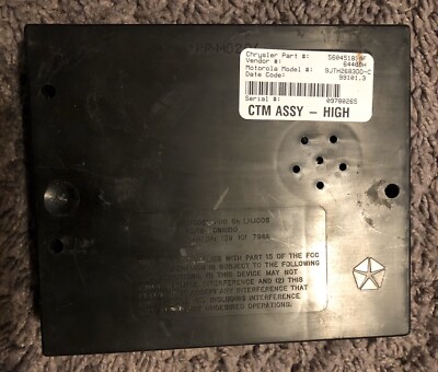 1999 Dodge Ram BCM CTM Central Timing Alarm Body Control Module 56045183AF oem