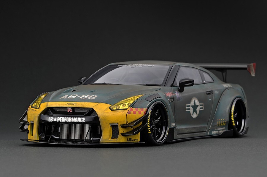 ミニカー 1/18 ignitionmodel LIbaertyWalk 35 GT-R 1/18スケール ignition model「LB-WORKS Nissan GT-R R35 type 2