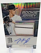 2019 Panini Spectra Michael Kopech Rookie Jersey Patch Autograph # /199