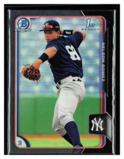2015 Bowman Chrome Prospects Asia Black Ref #BCP116 Nelson Gomez