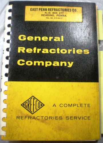 GREFCO General Refractories Catalog ASBESTOS Cement Block Insulation Castables - 第 1/6 張圖片