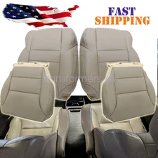 2012 to 2016 For Honda CR-V Front Driver Passenger Bottom Top Leather Cover Tan