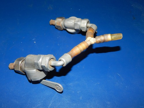 PAIR 1970's KARKOMA PETOCOCK FUEL VALVE THREAD 16mm PUCH MAICO HUSQVARNA - Picture 7 of 8