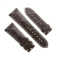 Longines Brown Matte Alligator Strap 25/20 Mm Heritage Avigation Lindberg