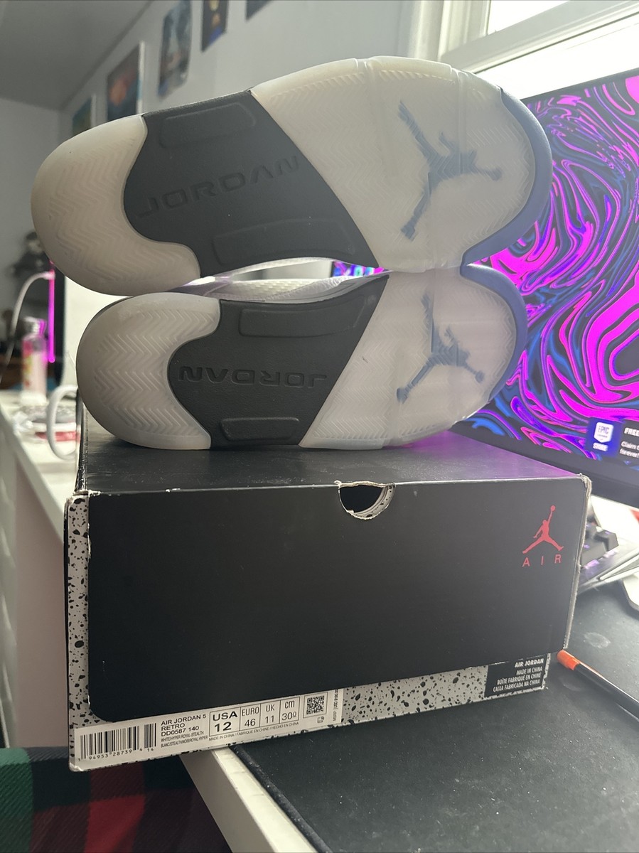 jordan 5 stealth size 12
