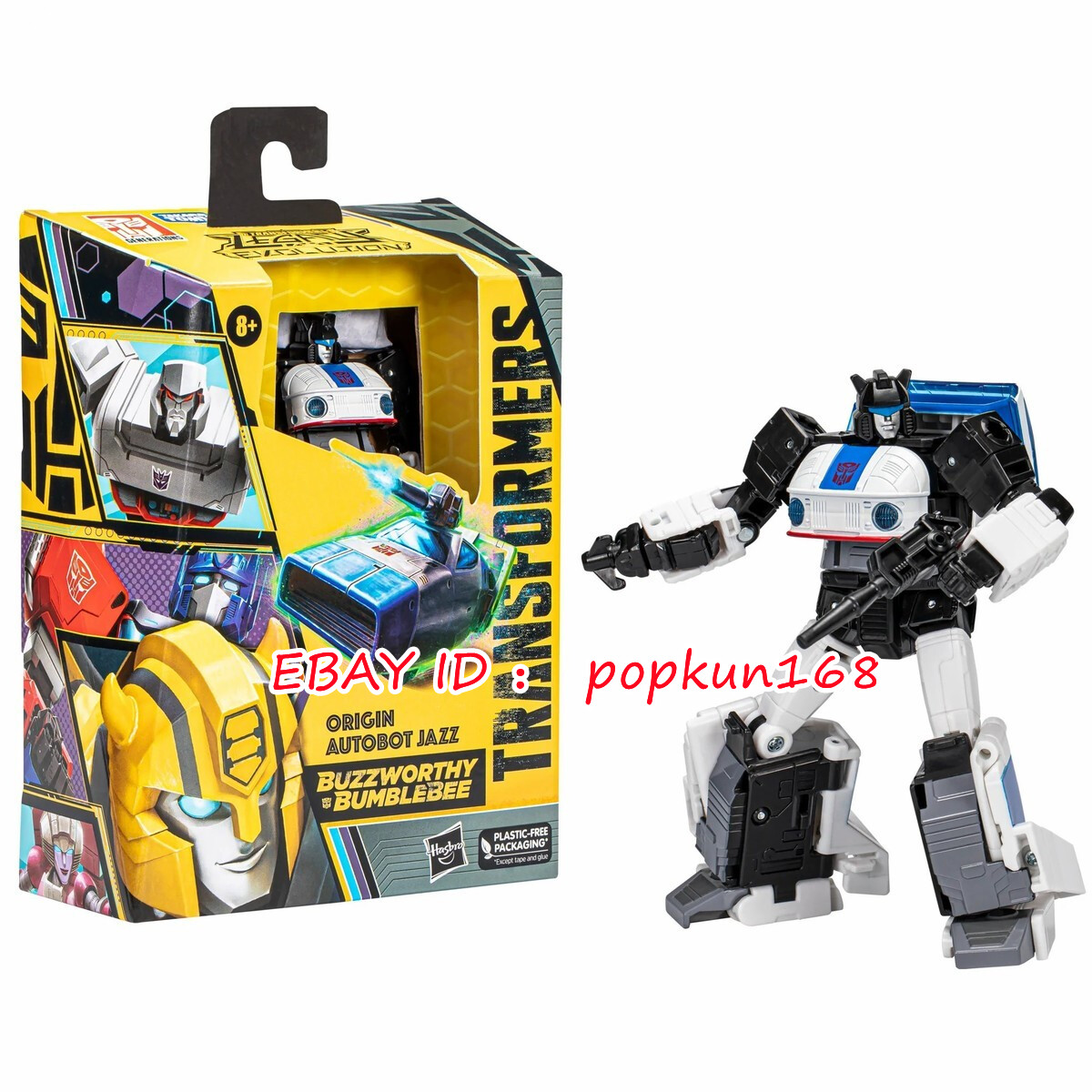 New Transformers Jazz Origin Autobot Hasbro G1 Legacy Deluxe New Transformers Jazz Origin Autobot Hasbro G1 Legacy Deluxe