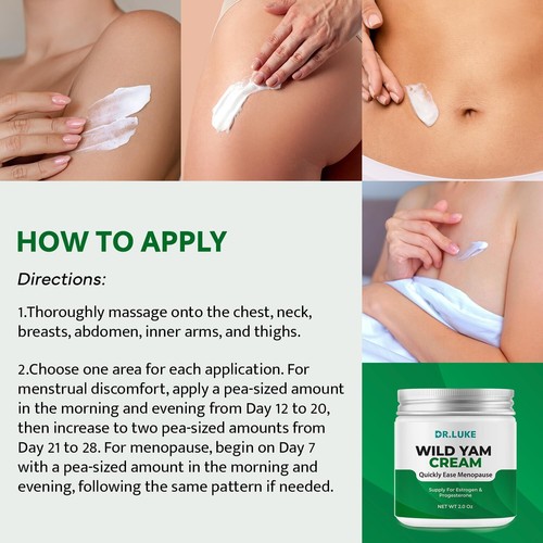 Crema de ñame silvestre para el equilibrio hormonal: Australia Dr. Barbara O'neill Recomendar 2 oz - Imagen 7 de 7
