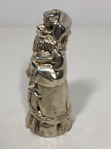 Vintage Santa Salt Shaker, GODINGER Silver Treasures. Silver Plated - Lot Of 1 - Picture 2 of 6