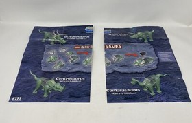 Lego 6722 Dinosaurs Styracosaurus Complete With Container Manual Ripped In Half