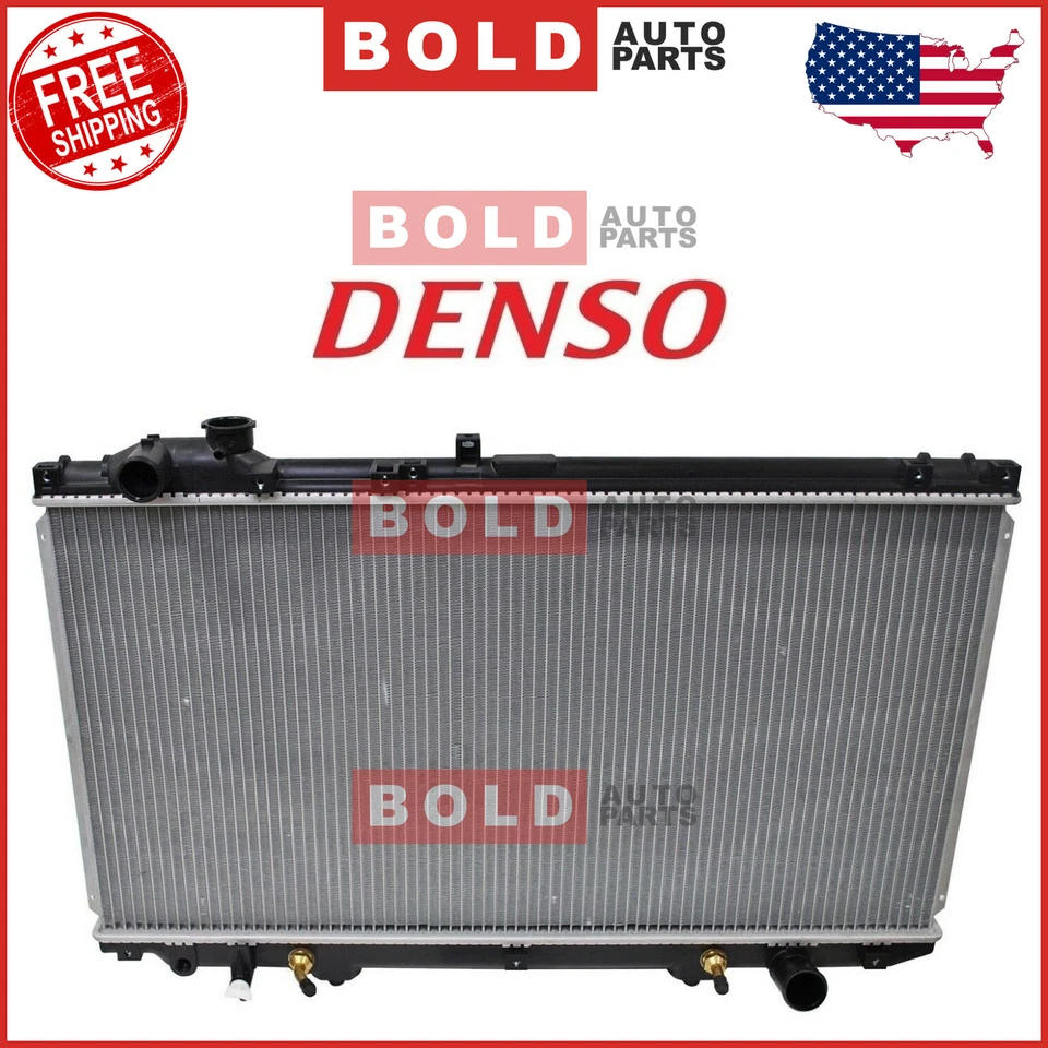 Radiador 221-3121 Denso para Lexus GS300 3.0L V6 naturalmente aspirado GS400 4.0L V8 - Imagem 3 de 4