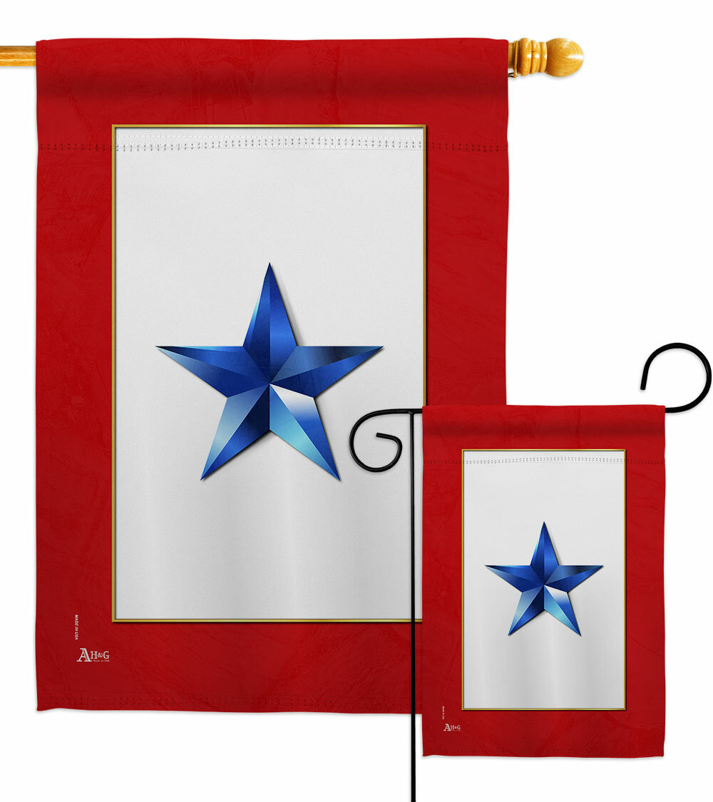 Breeze Decor US Air Force Gartenflagge – Doppelseitig, 33 X 47 Cm, Wetterfest, Made In USA, Für Veteranenehre