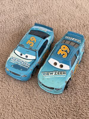 Disney Pixar Cars RYAN SHEILDS & BUCK BEARINGLY VIEW ZEEN #39 1:55