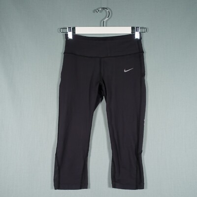 Nike Running Dri Fit Leggings Womens Extra Small Dark Grey