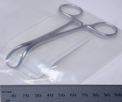 Medline König #MDS1411113 Backhaus Towel Forceps 5¼''  Stainless Steel Surgical