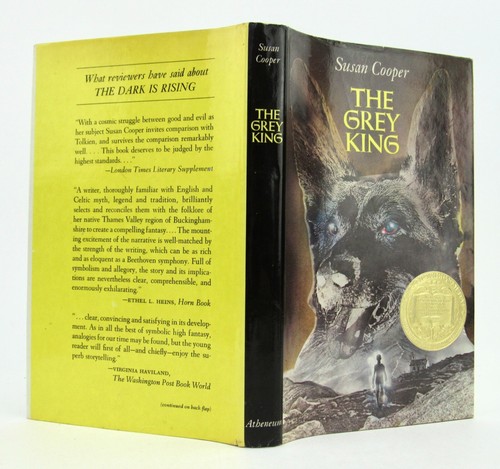 THE GREY KING Susan Cooper 1st/1st Atheneum 1975 HBDJ Signed VGC L4 - Imagen 3 de 9