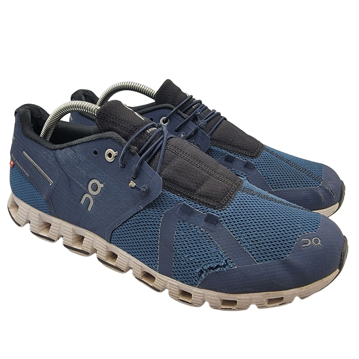 On Cloud Mens 10 Swiss Engineering Midnight Ocean Blue Running