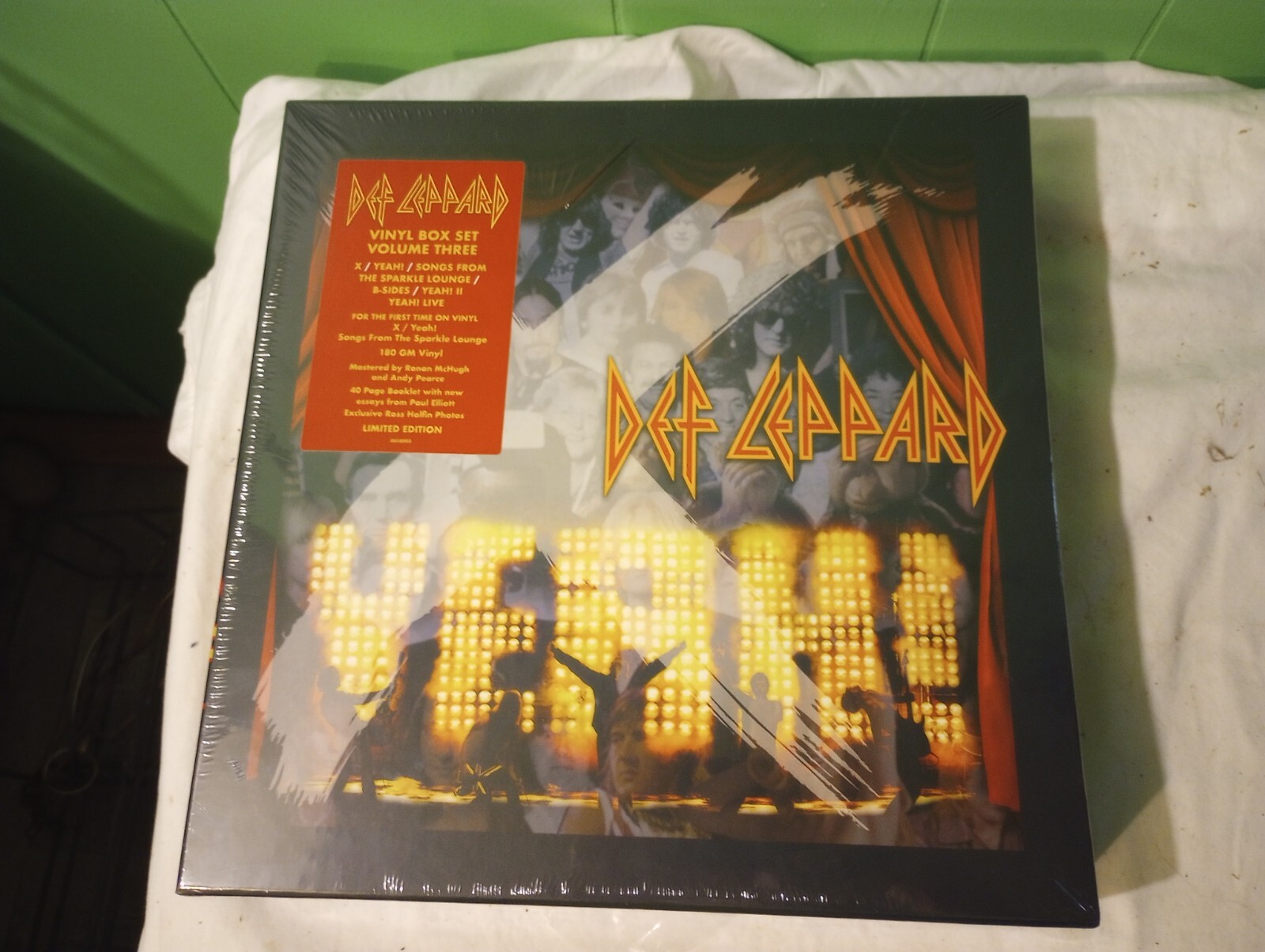 DEF LEPPARD VINYL COLLECTION VOLUME 3 VINYL 9LP BOXED SET NEW Factory