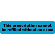 This Prescription Cannot Be Refilled Without an Exam Veterinary Labels