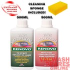 Foam Cleaner Renovo Soft Top Stoffreiniger & Ultra Proofer 1L Set Leinwand-Mohair Renovo Soft Top Günstig