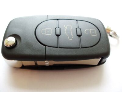 RFC 3 Tasten Klappschlüssel Hülle für Audi A2 A4 B5 Fernbedienung FOB 2002 2003 2004 2005