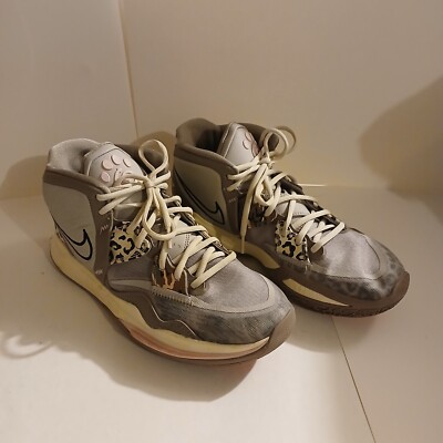 Nike Kyrie Infinity Sz 10 Light Iron Ore Black Fossil Basketball Shoe CZ0204-006