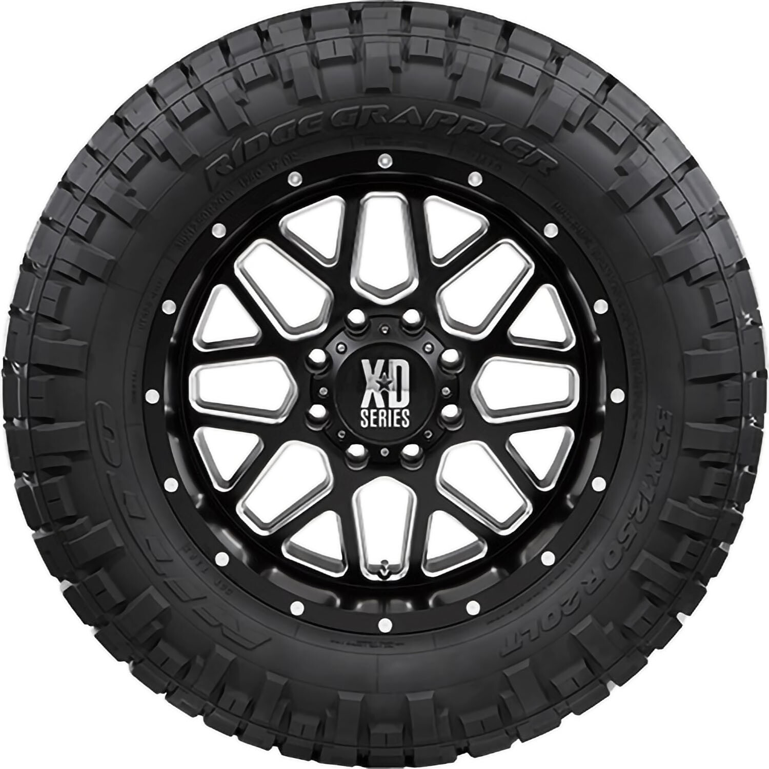 4 New Nitto Ridge Grappler Lt33x12.50r22 Tires 33125022 33 12.50 22