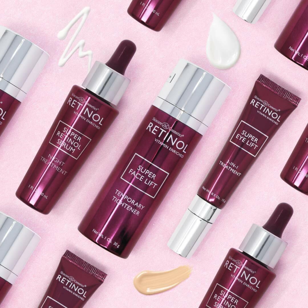 Retinol Super Face Lift Visibly firms and tightens for a lifted