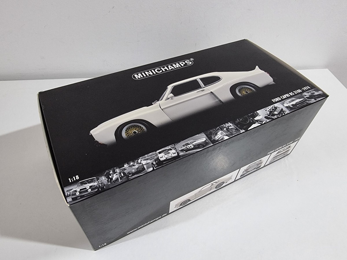 MINICHAMPS フォードカプリ RS 3100 1974 1/18 Minichamps 183748003 - Ford Capri RS 3100 - 1974 - White - 1