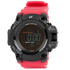  Arias Watch Radio Solar Digital Dash Waterproof Multifunctional Backlit  NEW 