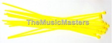 100 Yellow 8" inch Wire Cable Zip Ties Nylon Tie Wraps 50lb USA Made Tiger Ties