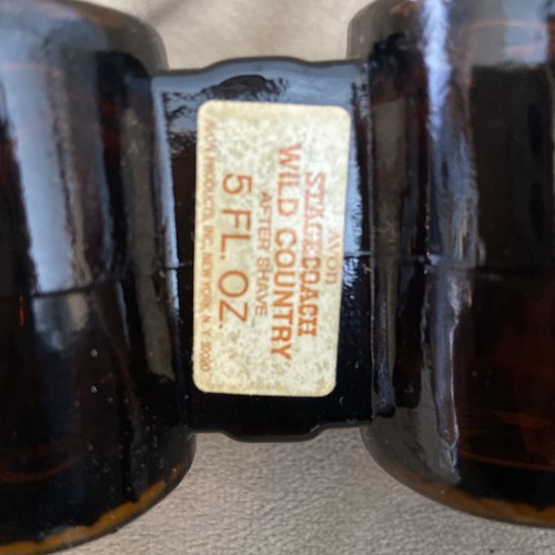 Vintage Avon Stagecoach Wild Country After Shave Cologne 5 oz Full Bottle - Picture 6 of 6