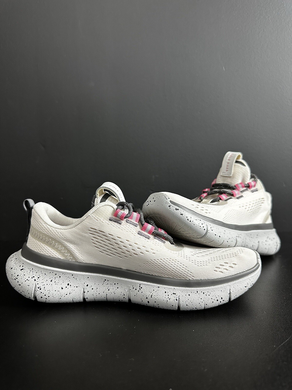 Cole Haan ZeroGrand Journey 6 Womens Running Shoes in White Pink EUC W22879-image