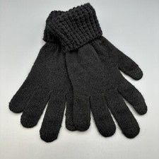 Style  Co Women's Waffle-Knit Shimmer Gloves, Blush Black, One Size